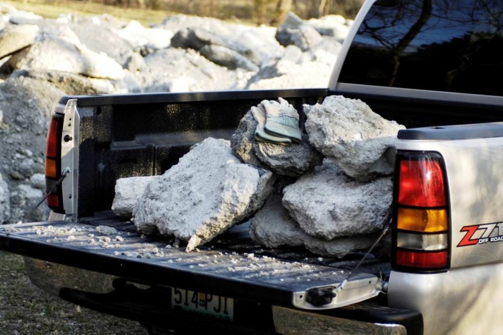 Spray-on truck bed liner